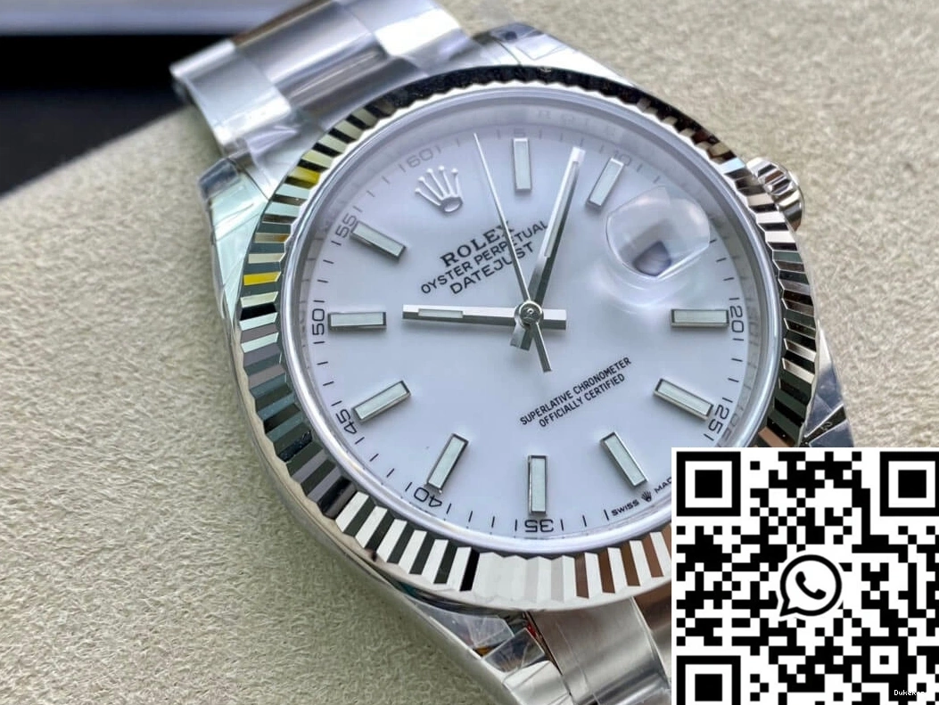 White VS Datejust Factory Rolex M126334-0009 Dial 0512